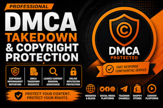 dmca, copyright and leaked content removal