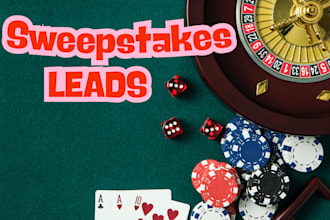 give first hit newly sweepstak leads, usa elderly leads, bank leads, auto dailer