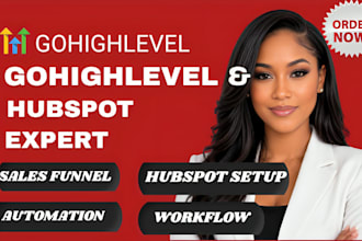 build gohighlevel sales funnel hubspot setup ghl automations ghl workflow