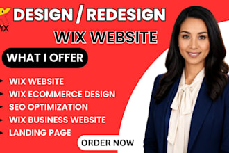design wix website wix website development wix seo