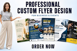 design  business flyer design marketing flyer corporate flyer in canva pro
