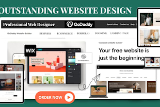 do squarespace website design wix website redesign godaddy website design author
