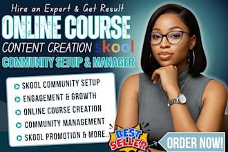 setup online course skool community skool community manager