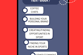 develop social media management and content strategy