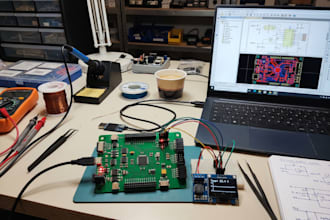 create pcb design and electronics prototype