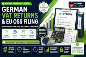 prepare german vat returns and eu oss filing support vat compliance