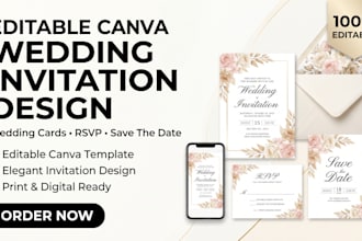 design a custom kids birthday invitation and matching invitation card
