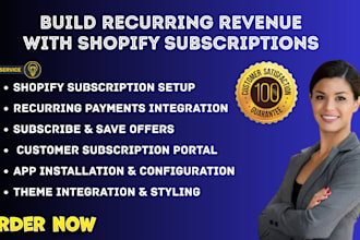 setup shopify subscription apps recurring payments and subscribe and save offers