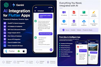 integrate chatgpt or gemini features in flutter app