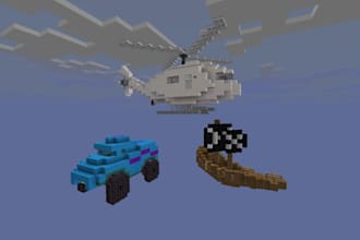 create a minecraft build