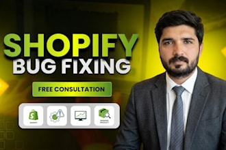 do shopify bug fixing and shopify advance customization