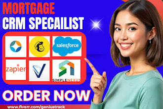 setup encompass salesforce mailchimp zapier mortgage CRM velocify simplenexus