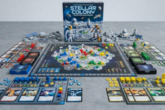 design custom board game card game characters cards and rulebook