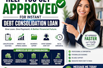 help you get approved for instant dept consolidation loan