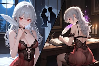 be your erotic romance ghostwriter nsfw anime fanfiction smut and bdsm
