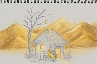 do pencil sketch from photos
