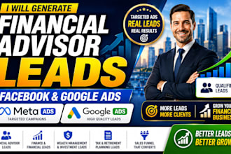 financial advisor leads finance leads wealth management tax leads facebook ads