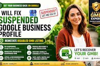 fix suspended google business profile reinstate disabled gmb listing appeal