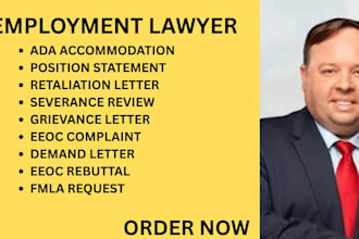 be your employment lawyer for sexual harassment, wrongful termination and eeoc