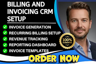 setup billing and invoicing crm zohobilling stripe billing xero quickbooksonline