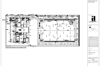 draw professional 2d floor plans and house plans in autocad