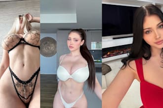 design 4k ai influencer models for instagram, fanvue and lifestyle content
