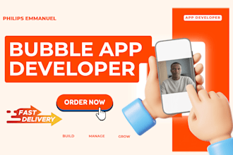 build or fix bubble io app website saas mvp and marketplace, bubble expert
