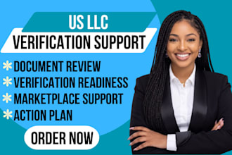 help verify your US llc for amazon stripe paypal and etsy