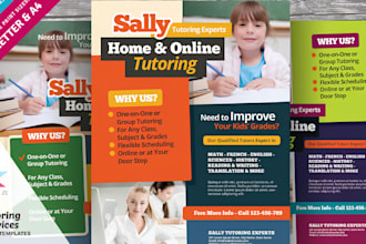design education flyer custom business flyer event church brochure newsletter