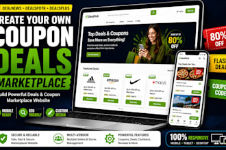 create coupon deals marketplace website dealnews dealspotr dealsplus website