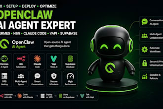 fix setup openclaw hermes ai agent n8n claude code vapi multi agent vps supabase