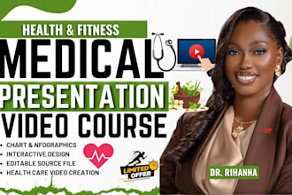 create professional medical and healthcare powerpoint presentation, nursing