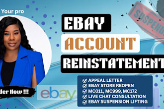 do ebay account reinstatement and resolve mc011 and mc999 restrictions