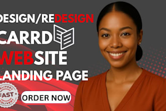 design carrd website design redesign carrd landing page design carrd co website