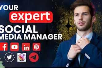 be your social media marketing specialist,and social media expert