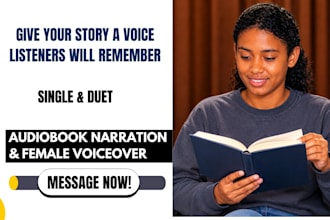 narrate non fiction audiobook to acx, elearning, documentary youtube voice over