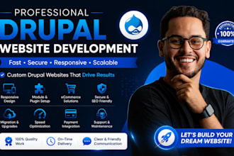 design drupal website drupal migration drupal development web application css3