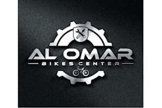design wonderful bicycle and spare parts logo