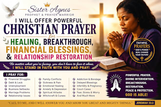 offer prophetic prayer for protection from evil curse spiritual warfare