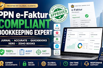 do ppn efaktur compliant bookkeeping using jurnal accurate quickbooks xero zoho