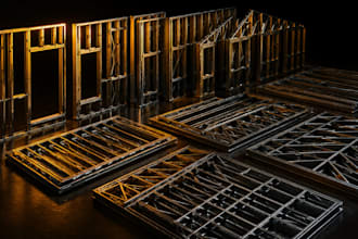 design prefab modular light gauge steel lgs framing panels for manufacturing