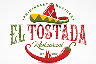 create a creative restaurant logo for cafés and eateries
