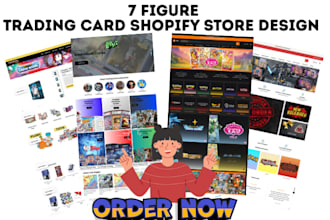 build shopify trading card store tcg pokémon sports card collectibles website