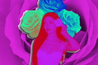create digital graphic design art or posters for you