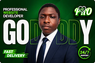 design godaddy website redesign godaddy website develop godaddy website