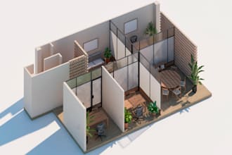 design a minimalist office