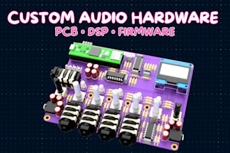 design audio pcb dac amplifier mixer preamp eq dsp hardware hifi audio device