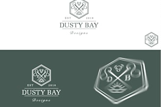 create an elegant fashion logo for clothing lines