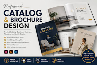 design digital magazine, magazine layout, or magazine advert