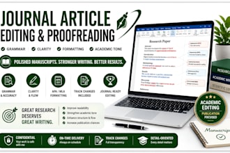 proofread and refine your book and novel
